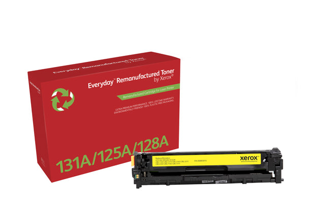 Everyday Gul Remanufactured Toner by Xerox compatible with HP 131A (CF212A)