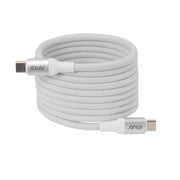 CLUB3D CLUB 3D USB-C Magnetic-Coil Cable White USB-kablar 2 m USB C 0,48 Gbit/s 240