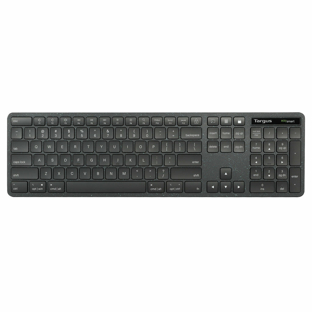Targus EcoSmart AKB874NO tangentbord Universal USB QWERTY Nordic Svart