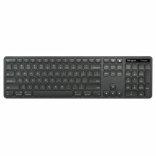 Targus EcoSmart AKB874NO tangentbord Universal USB QWERTY Nordic Svart