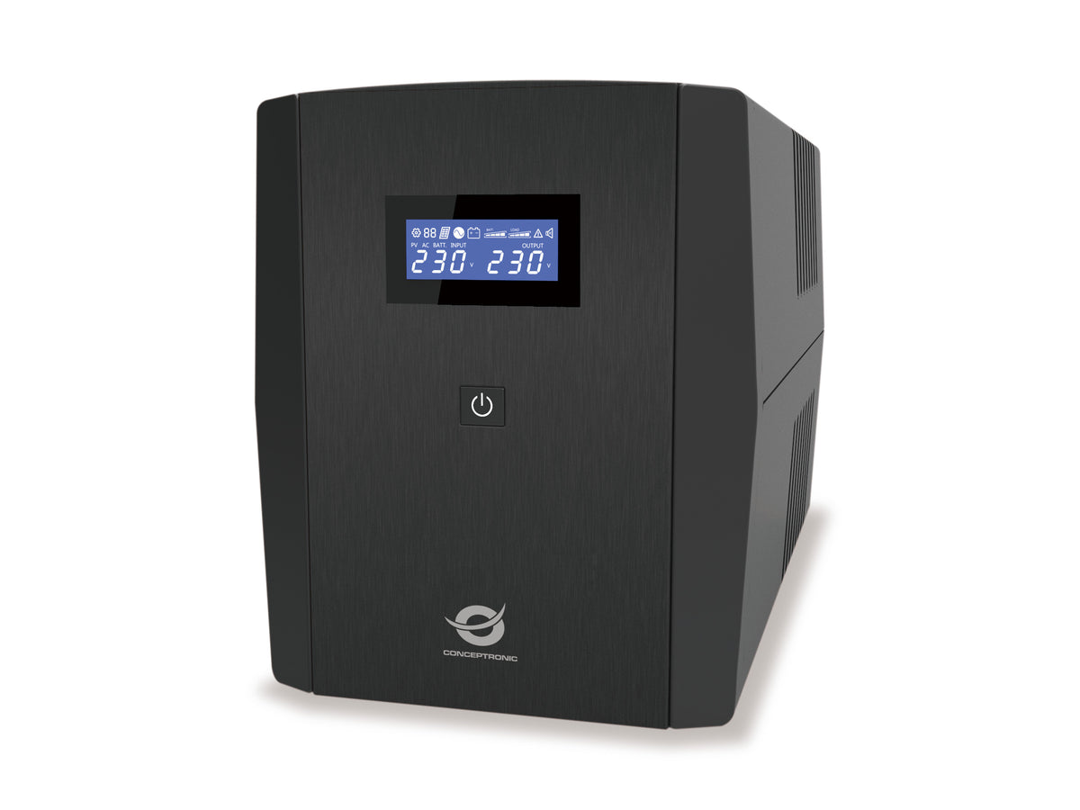 Conceptronic ZEUS04G strömskydd (UPS) Linjeinteraktiv 2,2 kVA 1320 W 4 AC-utgångar