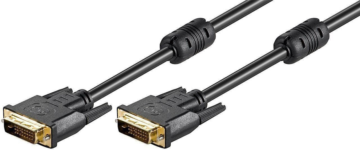 Microconnect MONCC2F DVI-kabel 2 m DVI-D Svart