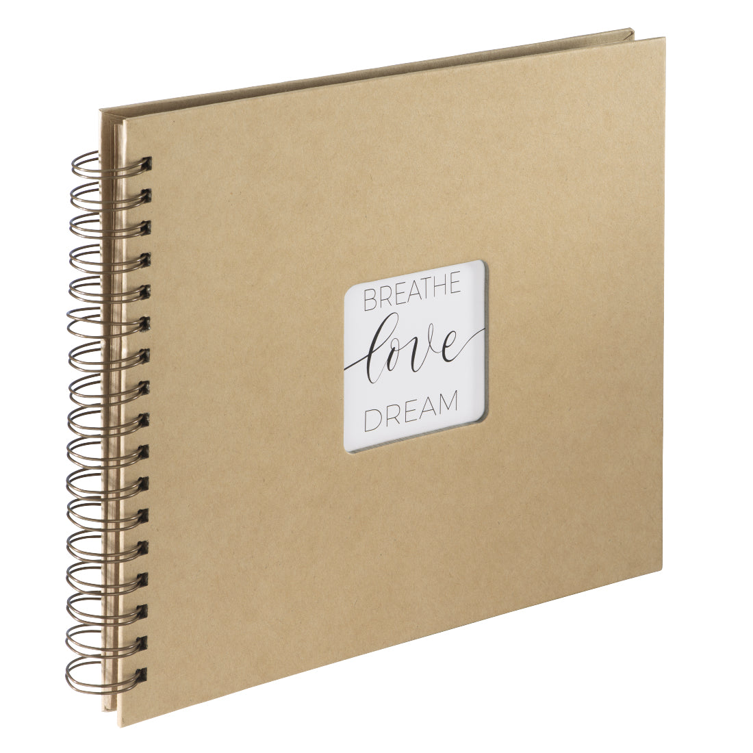 Hama Craft fotoalbum Brun 80 ark 10 x 15 Spiralbindning