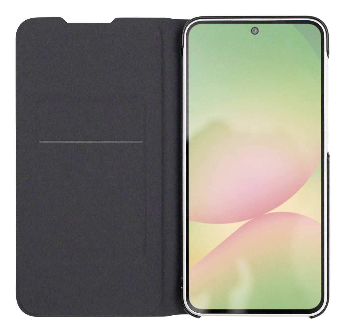 Samsung A57 Wallet Cover Black mobilfodral