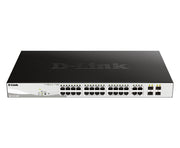 D-Link DGS-1210-28P nätverksswitchar hanterad L2 Gigabit Ethernet (10/100/1000)