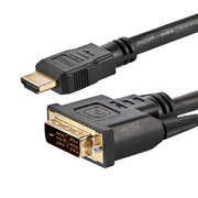 StarTech.com HDMIDVIMM6 videokabeladapter 1,8 m HDMI DVI-D Svart