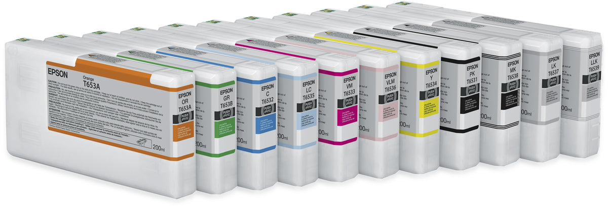Epson T6536 intensiv ljus magenta bläckpatron (200 ml)