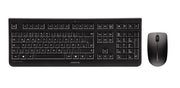 CHERRY DW 3000 tangentbord Mus inkluderad Universal RF Trådlös AZERTY Fransk Svart