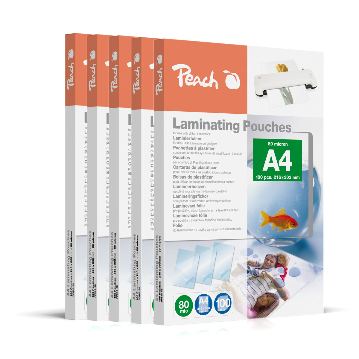 Peach 510033 lamineringspåsar