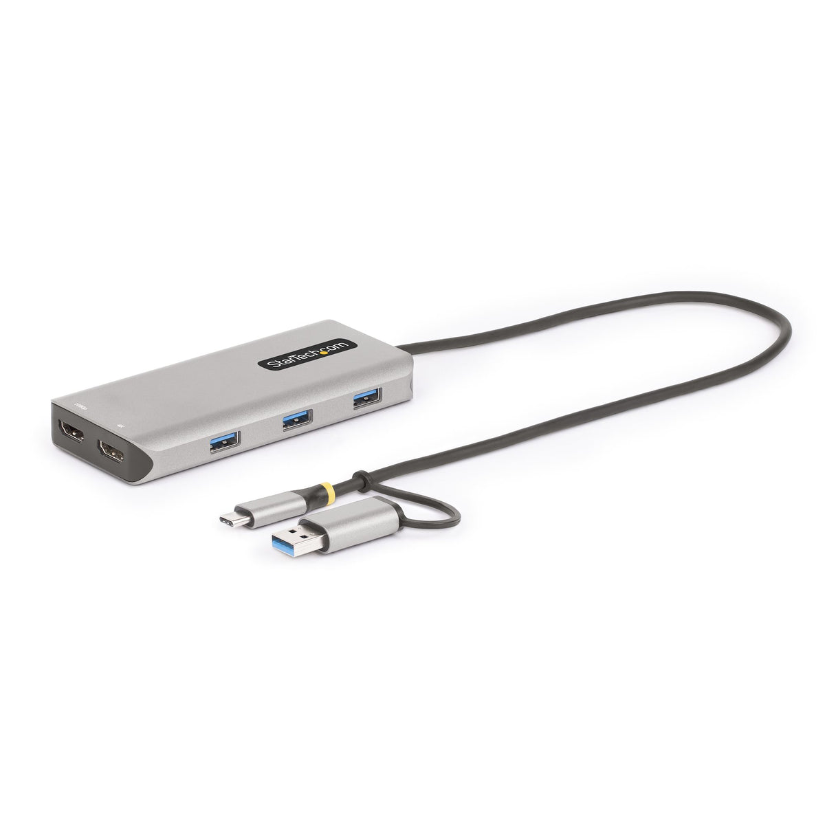StarTech.com USB-C-multiportadapter med USB-C till USB-A-dongel