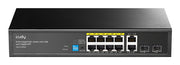 Cudy GS1010PS2 nätverksswitchar Ohanterad Gigabit Ethernet (10/100/1000)