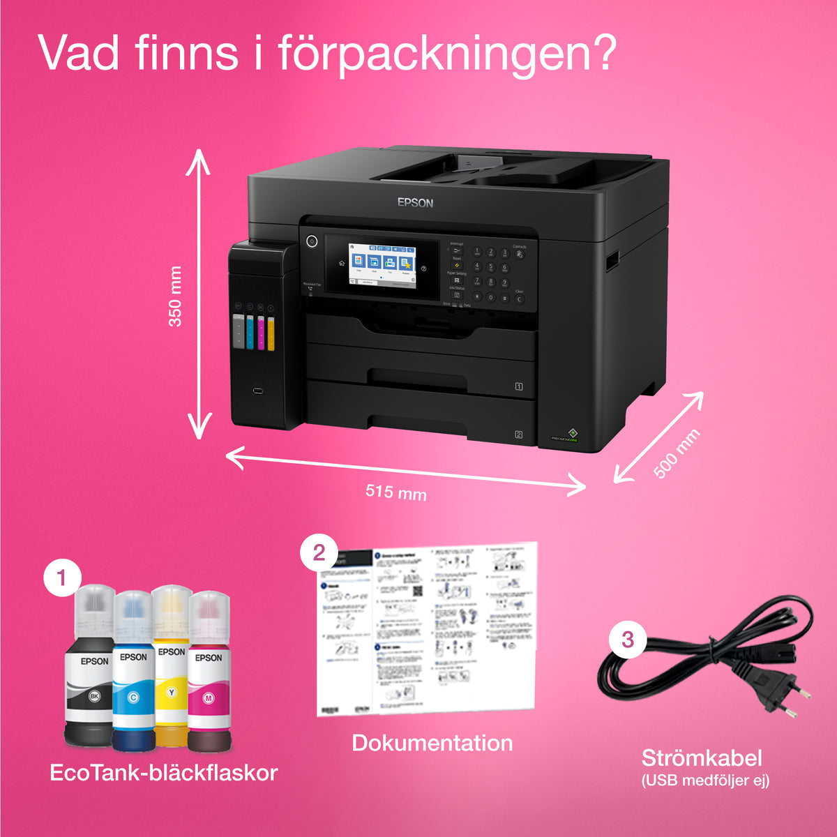 Epson EcoTank ET-16605 - Bläckstråleskrivare - Duplex