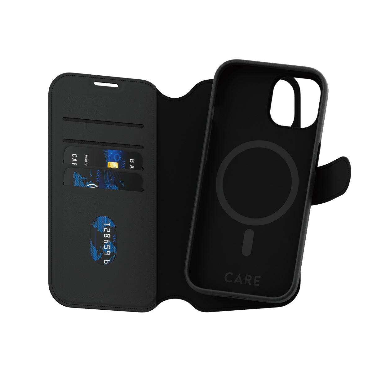 PanzerGlass CARE by Tango 2-in-1 Wallet Case w. MagSafe iPhone 15