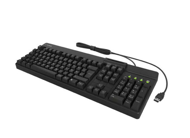 KeySonic KSK-8040U-CR tangentbord Hem / Kontor USB Svart