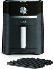 Tefal Easy Fry & Grill EY5018 Single 4,2 l Fristående 1550 W Varmluftsfritös Svart