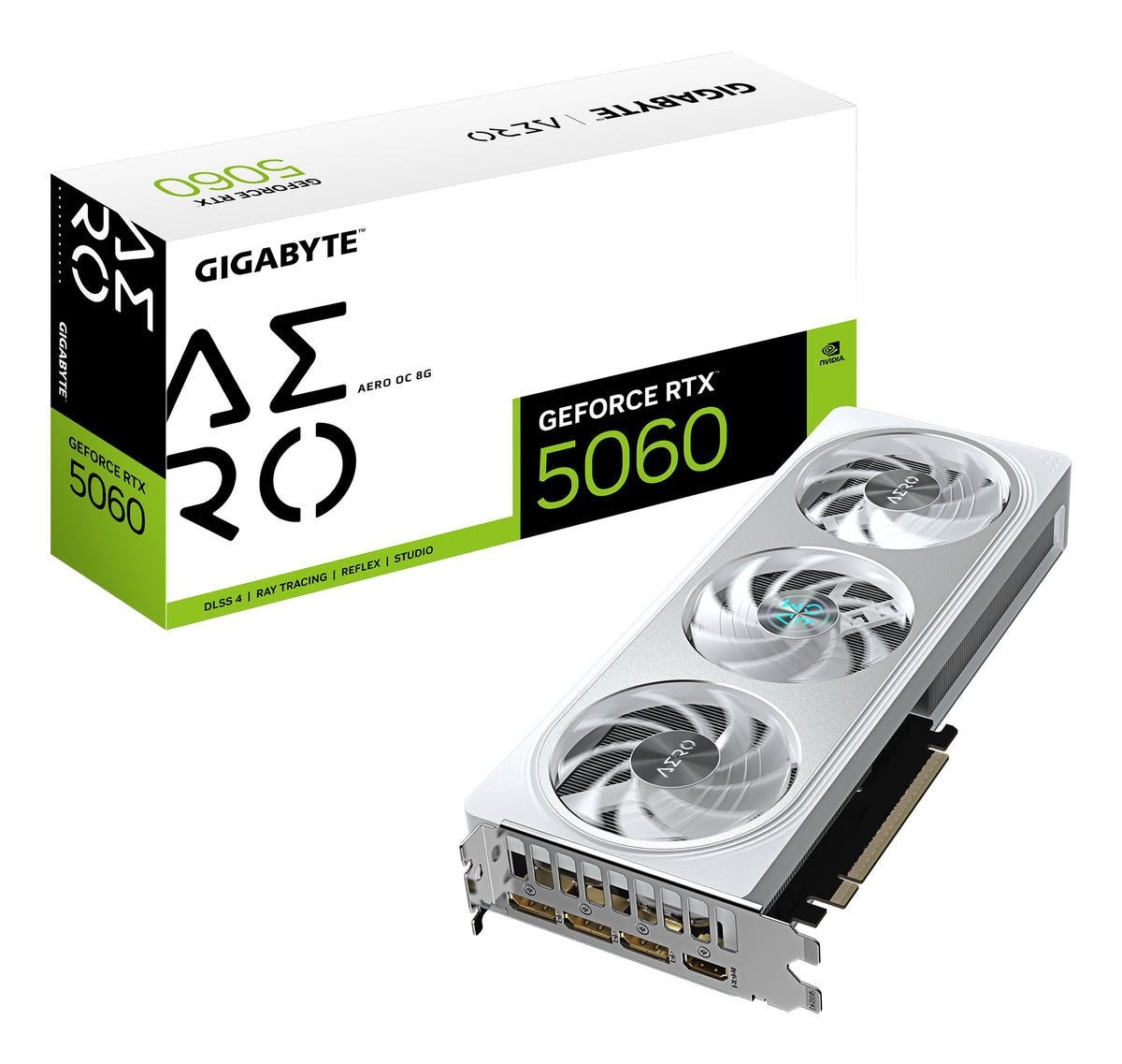 GIGABYTE GeForce RTX 5060 AERO OC 8G NVIDIA