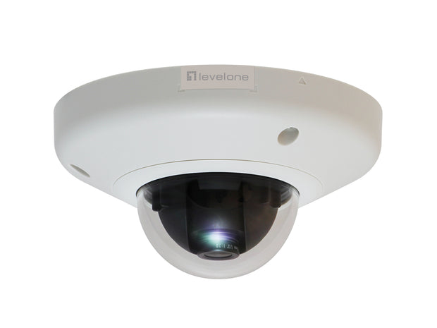 LevelOne FCS-3054 bevakningskameror Kupol-formad IP-säkerhetskamera 2048 x 1536