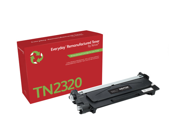 Everyday Mono Remanufactured Toner by Xerox compatible with Brother TN2320