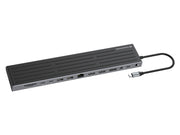 Conceptronic DONN32B dockningsstationer för bärbara datorer Kabel USB 3.2 Gen 1 (3.1