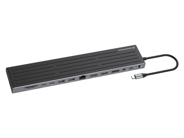 Conceptronic DONN32B dockningsstationer för bärbara datorer Kabel USB 3.2 Gen 1 (3.1