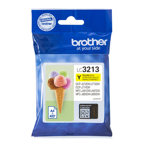 Brother LC3213Y bläckpatroner Original Hög (XL) avkastning Gul