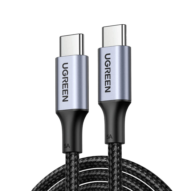 Ugreen 90120 USB-kablar USB 2.0 3 m USB C 480 Gbit/s 100 W Svart