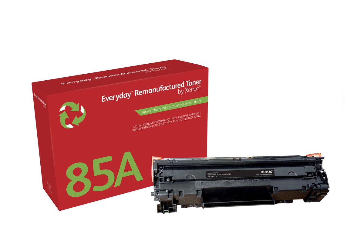 Everyday Mono Remanufactured Toner by Xerox compatible with HP 85A (CE285A)