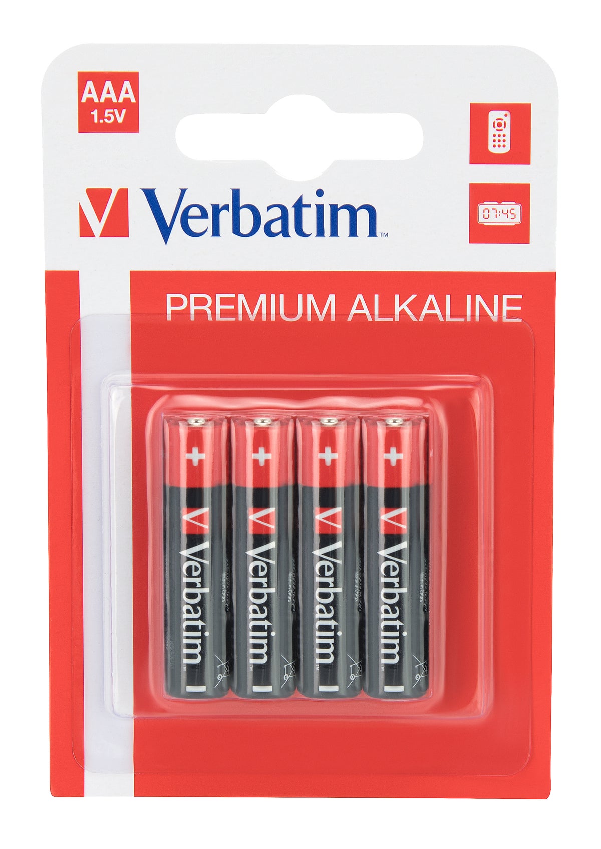 Verbatim 49920 hushållsbatteri Engångsbatteri AAA Alkalisk