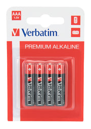 Verbatim 49920 hushållsbatteri Engångsbatteri AAA Alkalisk