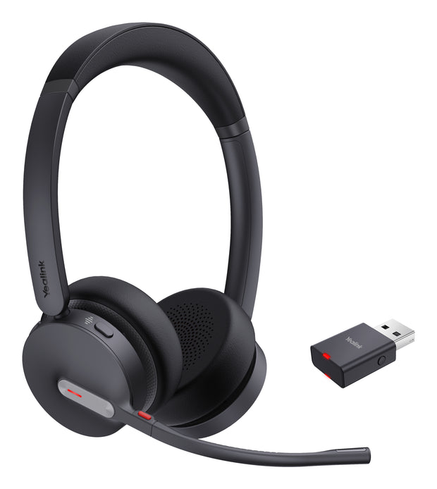 Yealink WH64 Hybrid Dual UC Headset Trådlös Huvudband Kontor/callcenter Micro-USB