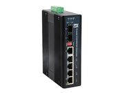 LevelOne IES-0620 nätverksswitchar Gigabit Ethernet (10/100/1000) Strömförsörjning