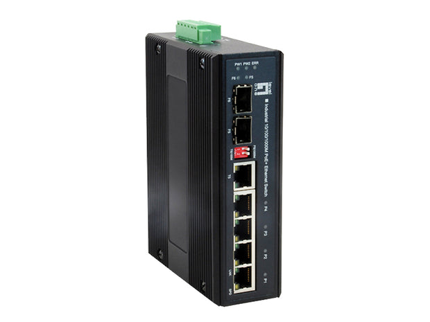LevelOne IES-0620 nätverksswitchar Gigabit Ethernet (10/100/1000) Strömförsörjning