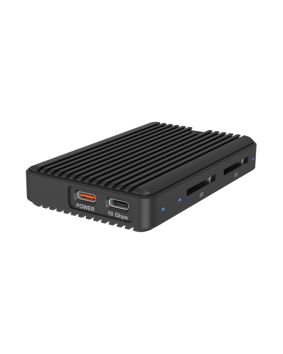 ICY BOX IB-CR602M-C31 SSD-inkapsling Svart M.2