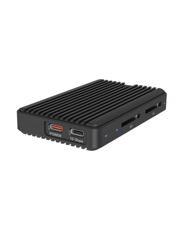 ICY BOX IB-CR602M-C31 SSD-inkapsling Svart M.2