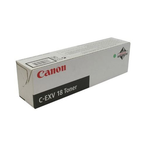 Canon Toner C-EVX 18 for iR1018/iR1022 Black Tonerkassett Original Svart