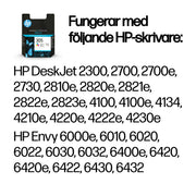 HP 305 trefärgad originalbläckpatron