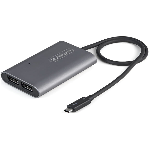 StarTech.com Thunderbolt till Dual DisplayPort-adapter DP 1.4