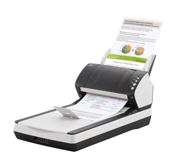 Ricoh fi-7240 Flatbädds- och ADF-scanner 600 x 600 DPI A4 Svart