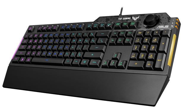 ASUS TUF Gaming K1 tangentbord Spela USB Svart