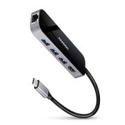 Axagon HMC-6GL dockningsstationer för bärbara datorer Kabel USB 3.2 Gen 1 (3.1 Gen