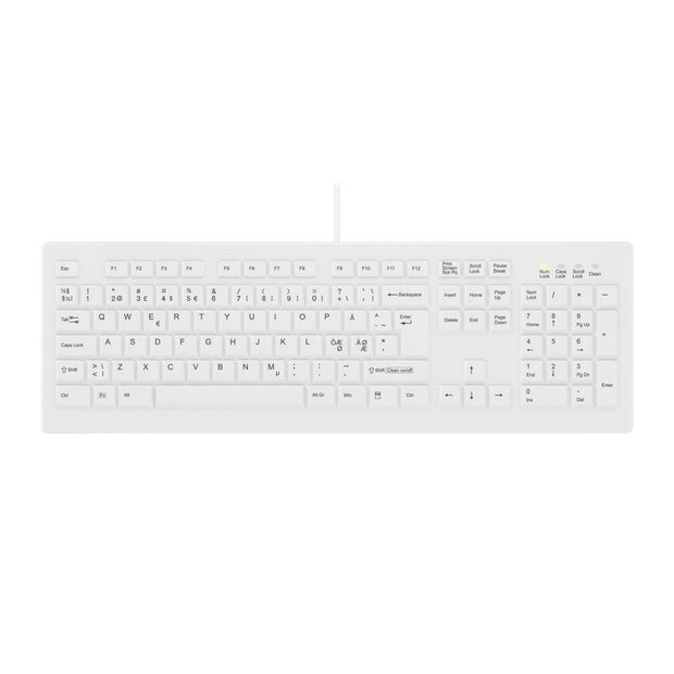 Contour Design Active Key Contour ClassicClean medicinskt tangentbord IP68