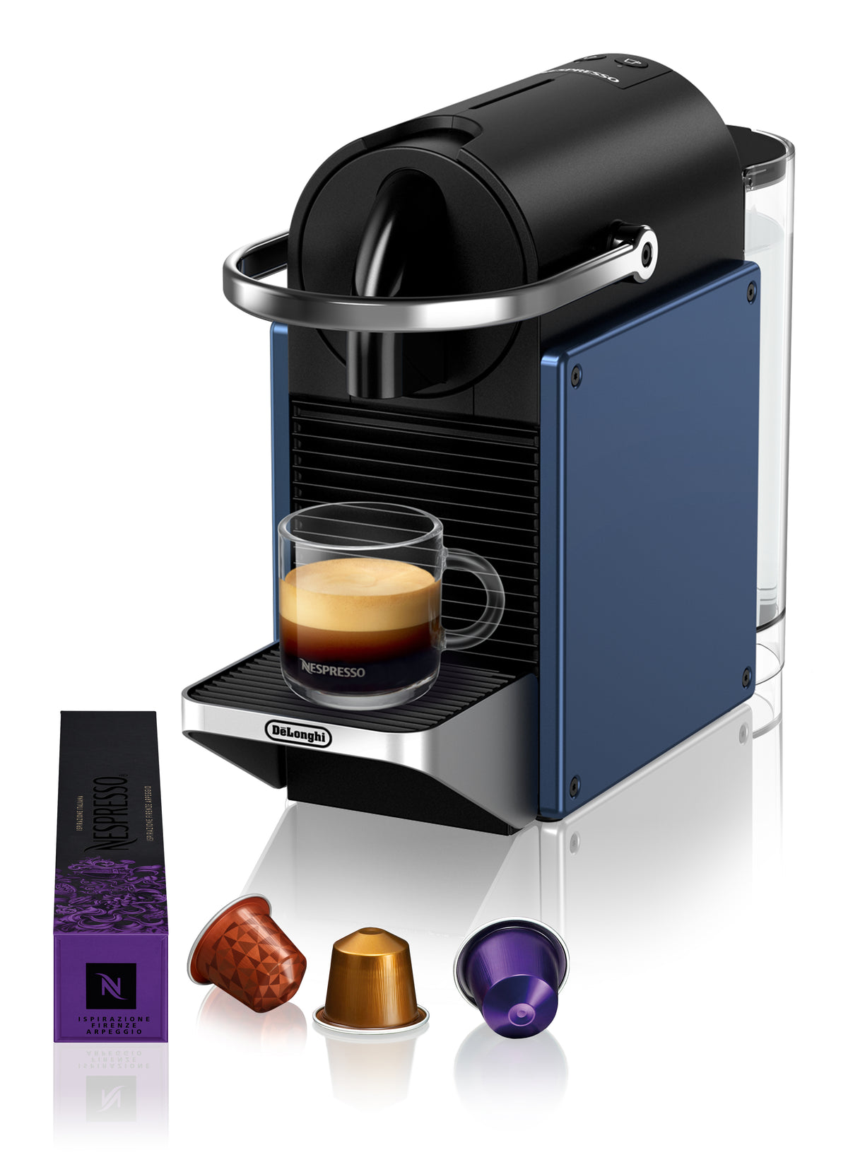 De’Longhi Pixie EN127.BL Helautomatisk Kuddmatad kaffebryggare 1 l