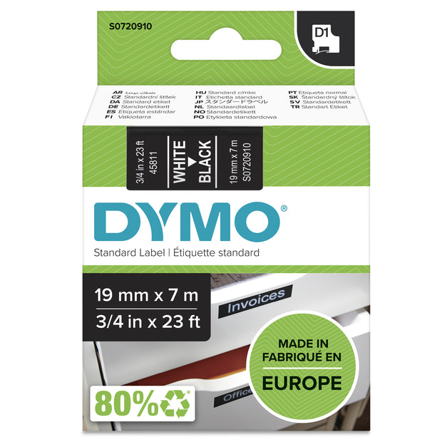 DYMO D1-originaletiketter