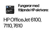 HP 932XL svart original bläckpatron med hög kapacitet
