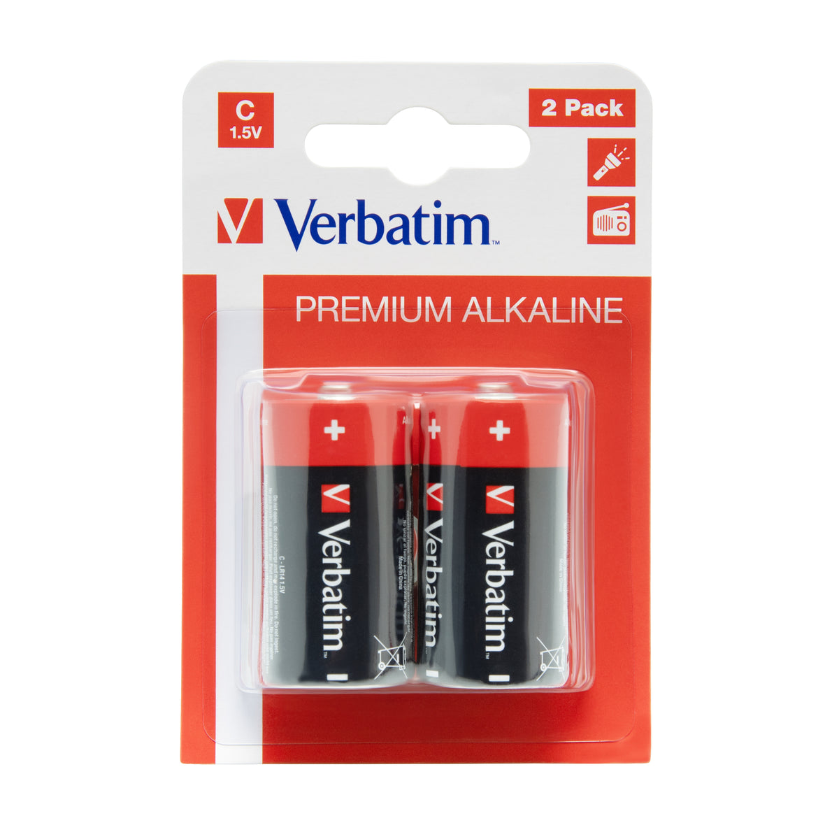 Verbatim 49922 hushållsbatteri Engångsbatteri Alkalisk