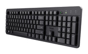 Trust Ody II tangentbord Kontor RF Trådlös QWERTY Nordic Svart