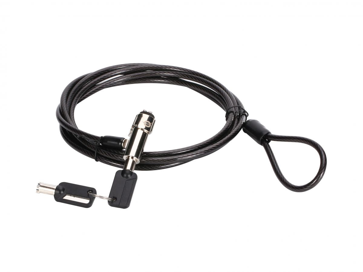 Conceptronic CUSTODIO02BN kabellås Svart 1,8 m
