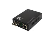 LevelOne GVT-2003 mediakonverterare för nätverk 1000 Mbit/s 1310 nm Enkelläge Svart