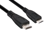 CLUB3D Mini HDMI to HDMI 2.0 4K60Hz Cable 1M / 3.28Ft