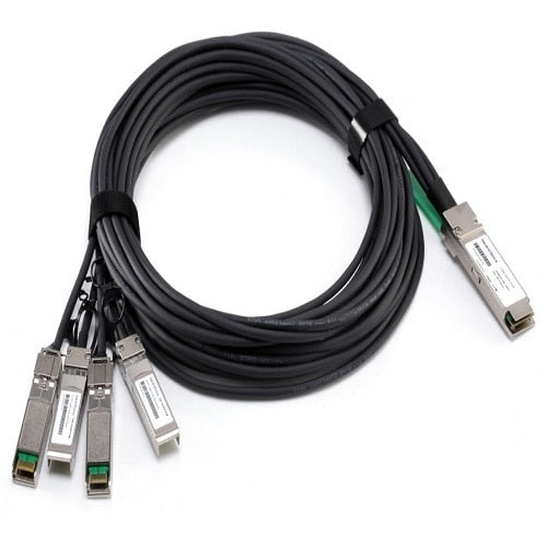 DELL 470-AAXG InfiniBand och fiberoptisk kabel 3 m QSFP+ 4x SFP+ Svart